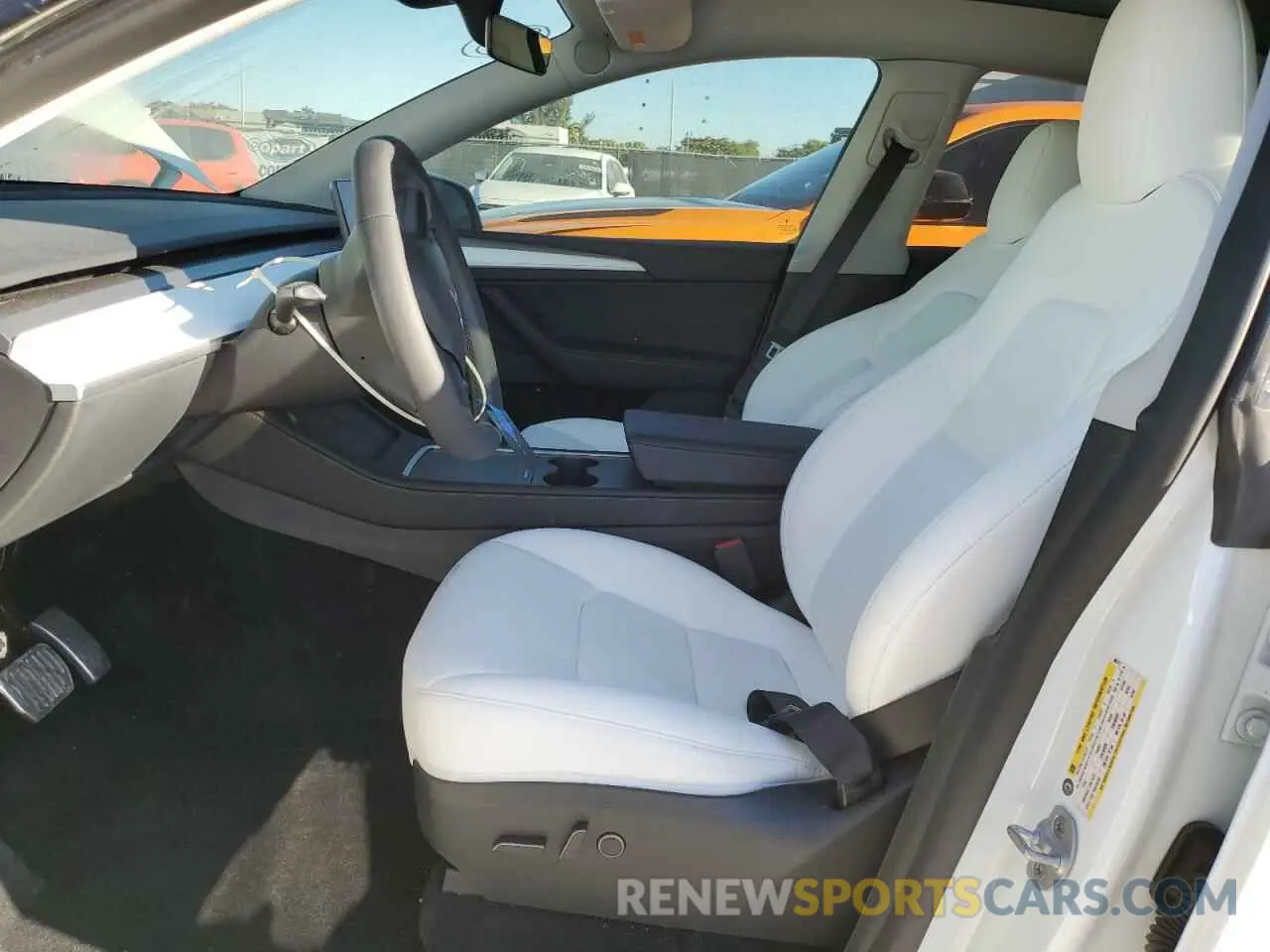 7 Photograph of a damaged car 7SAYGAEE5PF809727 TESLA MODEL Y 2023
