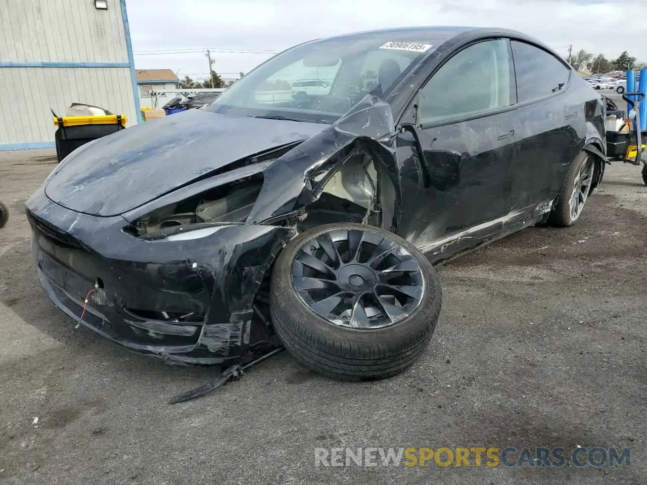 1 Photograph of a damaged car 7SAYGAEE5PF902148 TESLA MODEL Y 2023