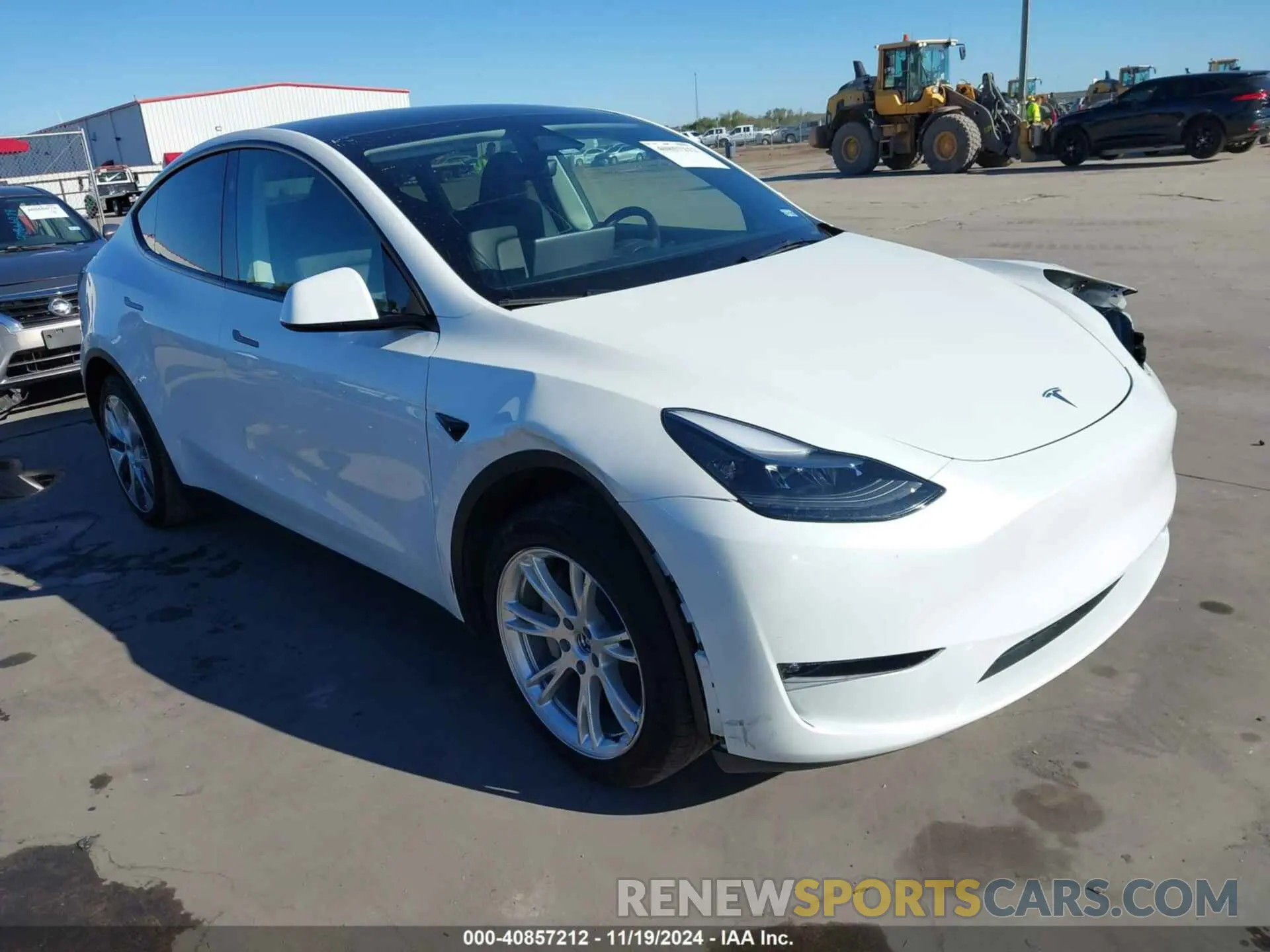 1 Photograph of a damaged car 7SAYGAEE5PF904904 TESLA MODEL Y 2023