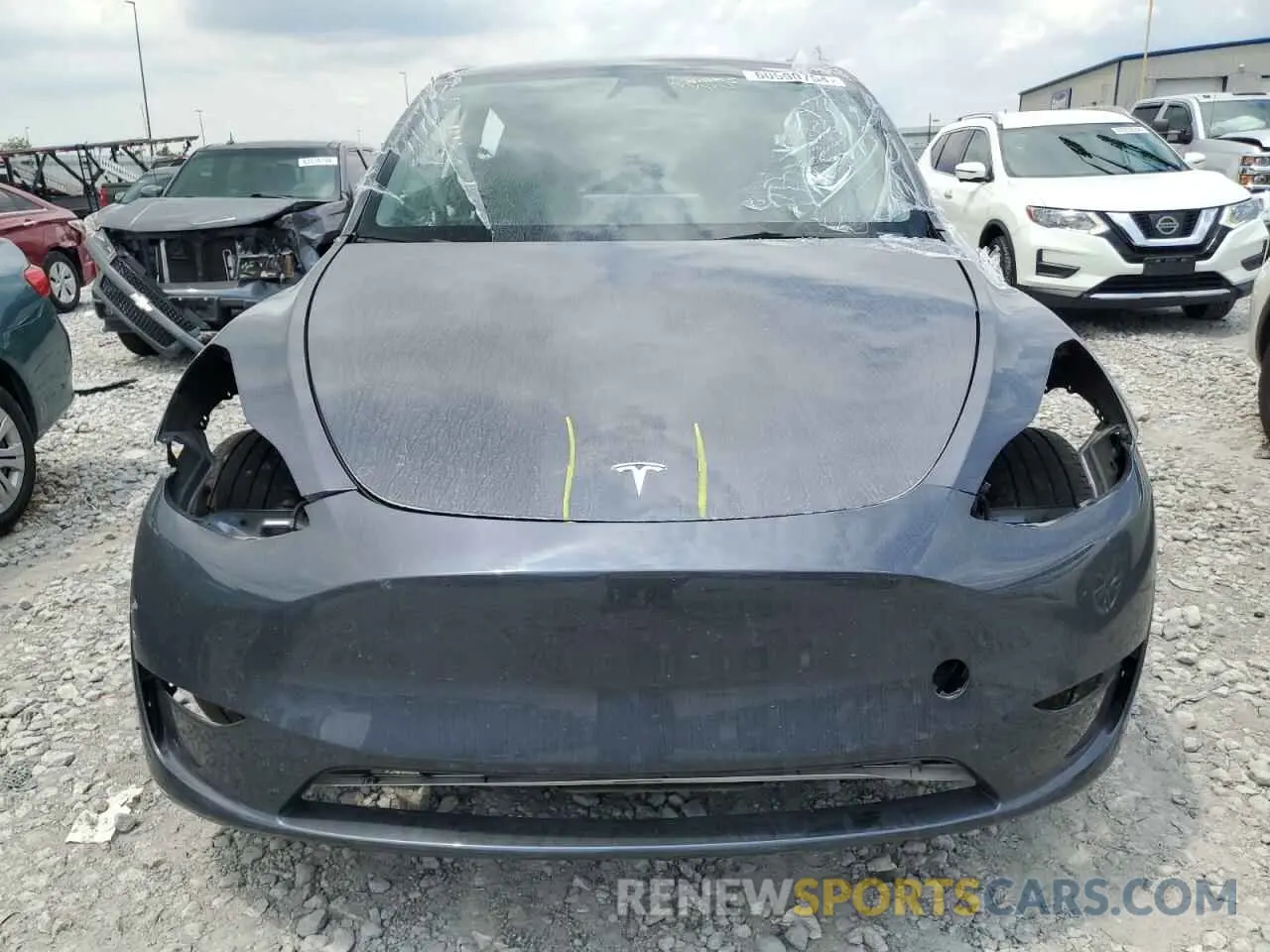 5 Photograph of a damaged car 7SAYGAEE5PF906457 TESLA MODEL Y 2023
