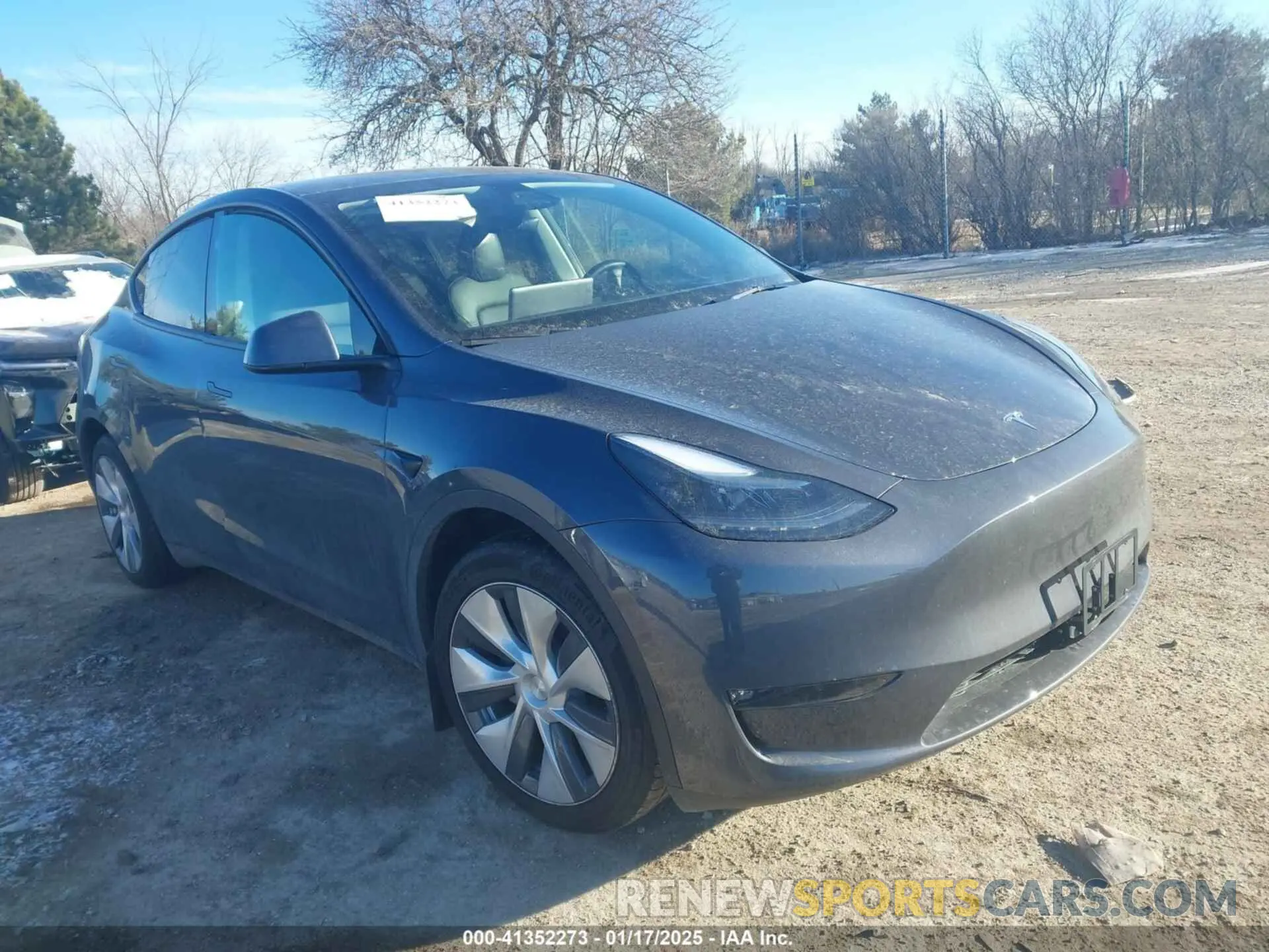 1 Photograph of a damaged car 7SAYGAEE5PF927115 TESLA MODEL Y 2023
