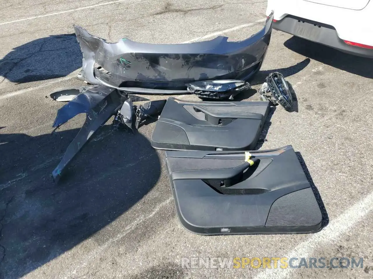 13 Photograph of a damaged car 7SAYGAEE6PF637837 TESLA MODEL Y 2023