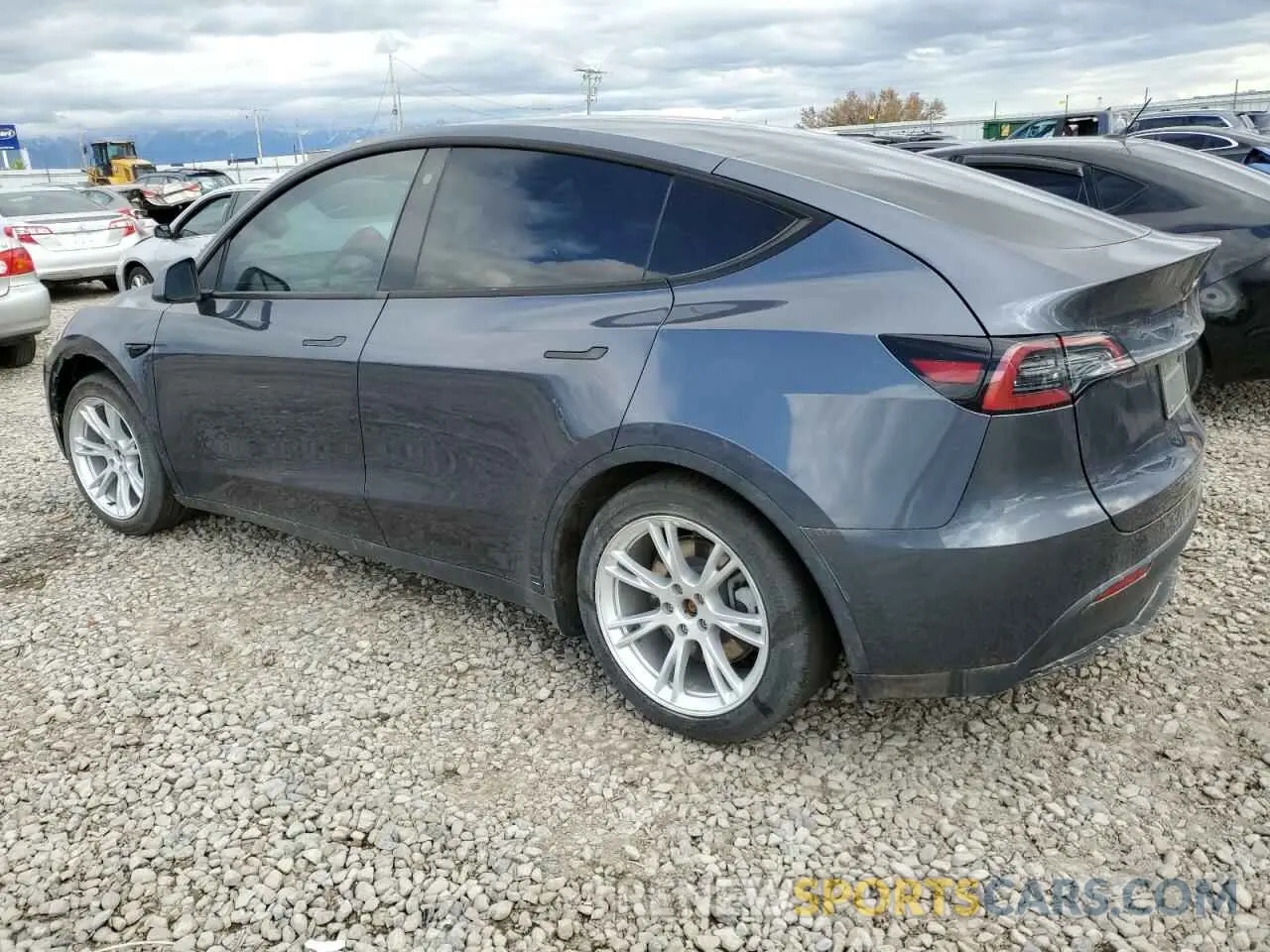 2 Photograph of a damaged car 7SAYGAEE6PF692711 TESLA MODEL Y 2023