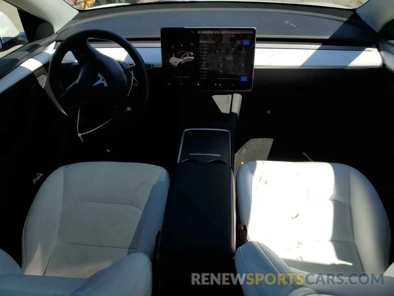 8 Photograph of a damaged car 7SAYGAEE6PF777113 TESLA MODEL Y 2023
