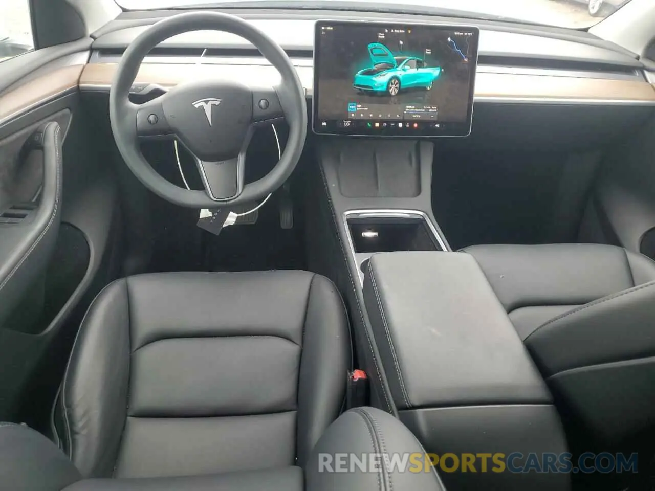 8 Photograph of a damaged car 7SAYGAEE6PF801961 TESLA MODEL Y 2023