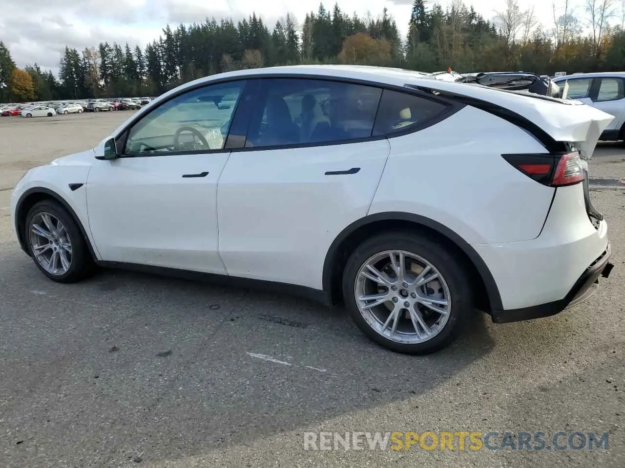 2 Photograph of a damaged car 7SAYGAEE6PF827170 TESLA MODEL Y 2023