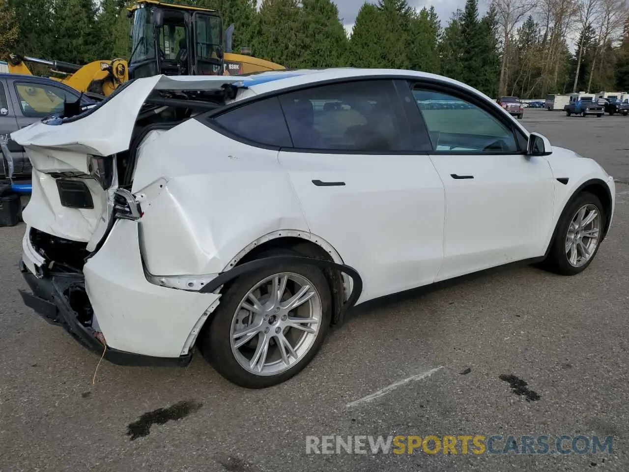 3 Photograph of a damaged car 7SAYGAEE6PF827170 TESLA MODEL Y 2023