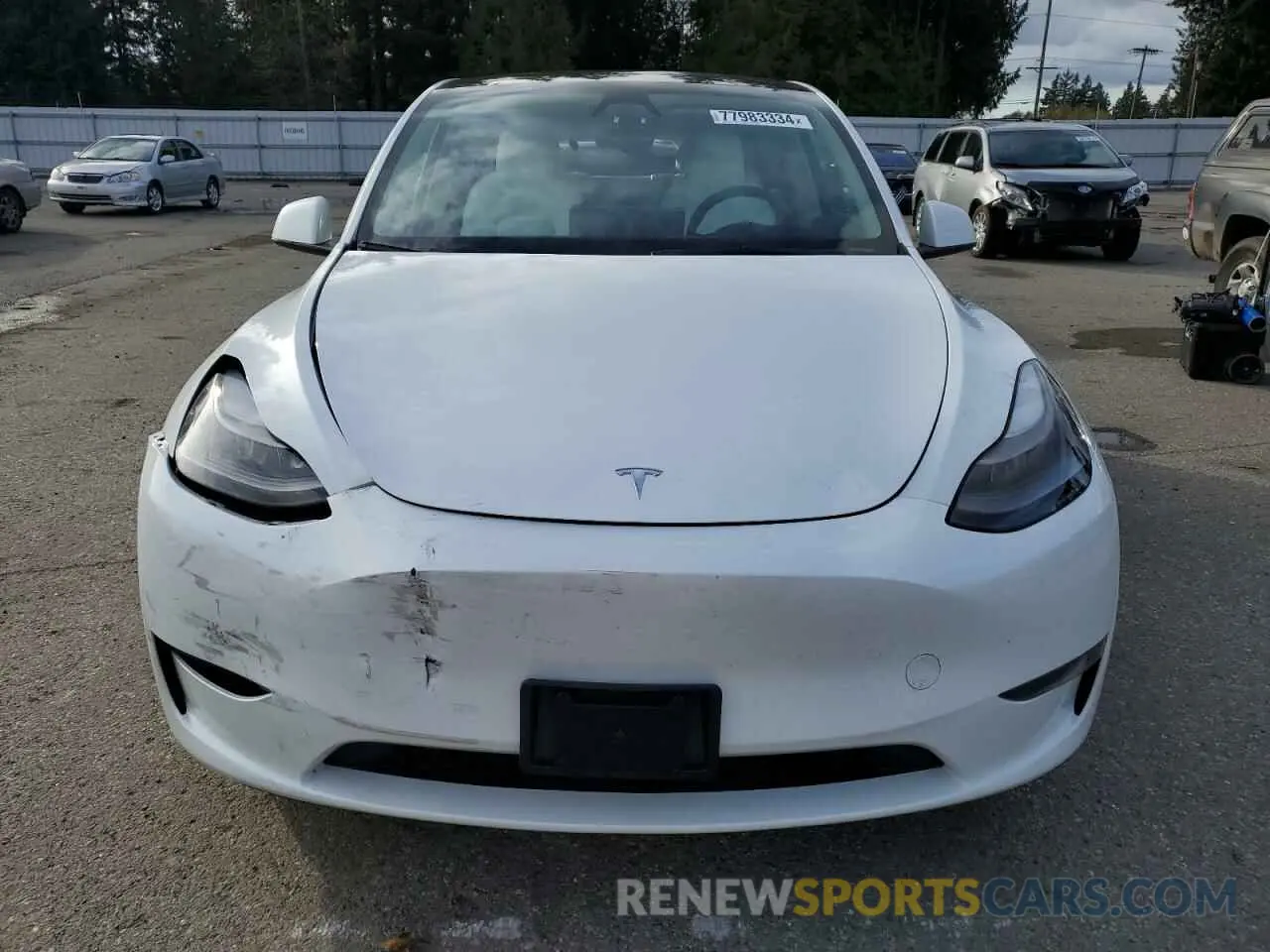 5 Photograph of a damaged car 7SAYGAEE6PF827170 TESLA MODEL Y 2023