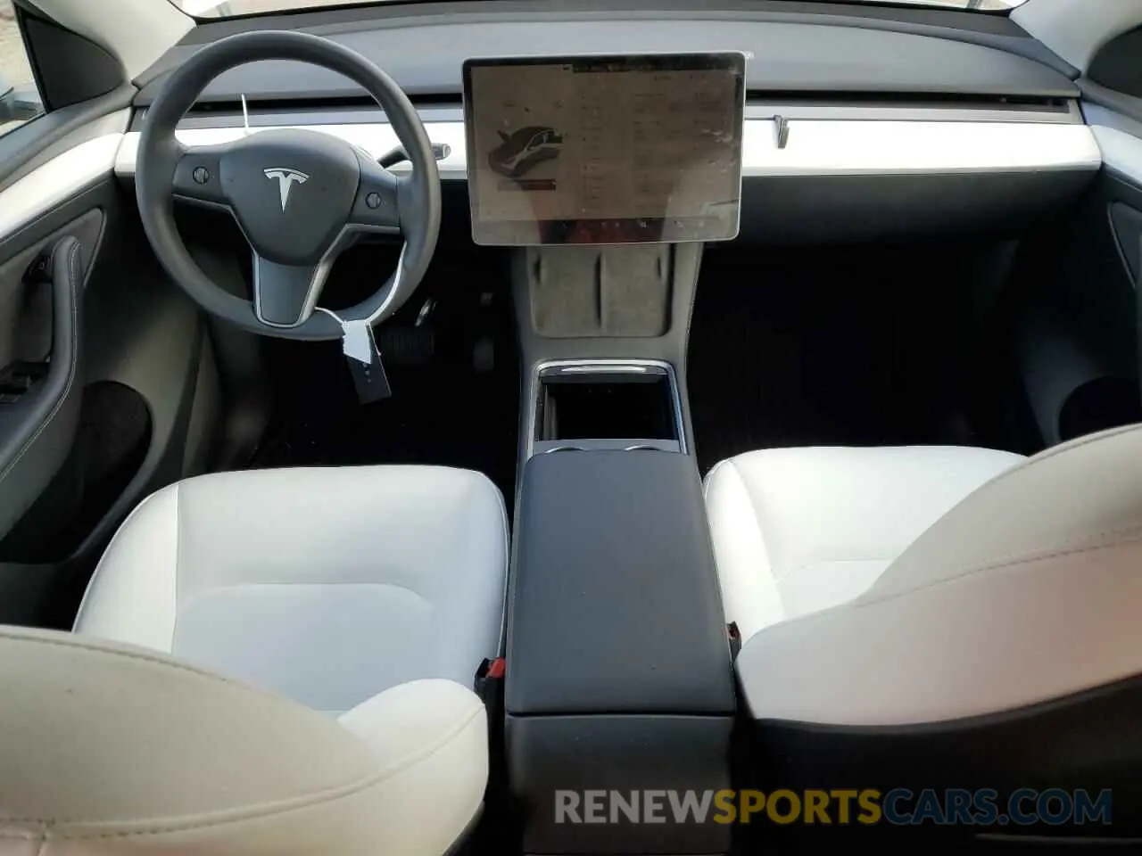 8 Photograph of a damaged car 7SAYGAEE6PF827170 TESLA MODEL Y 2023