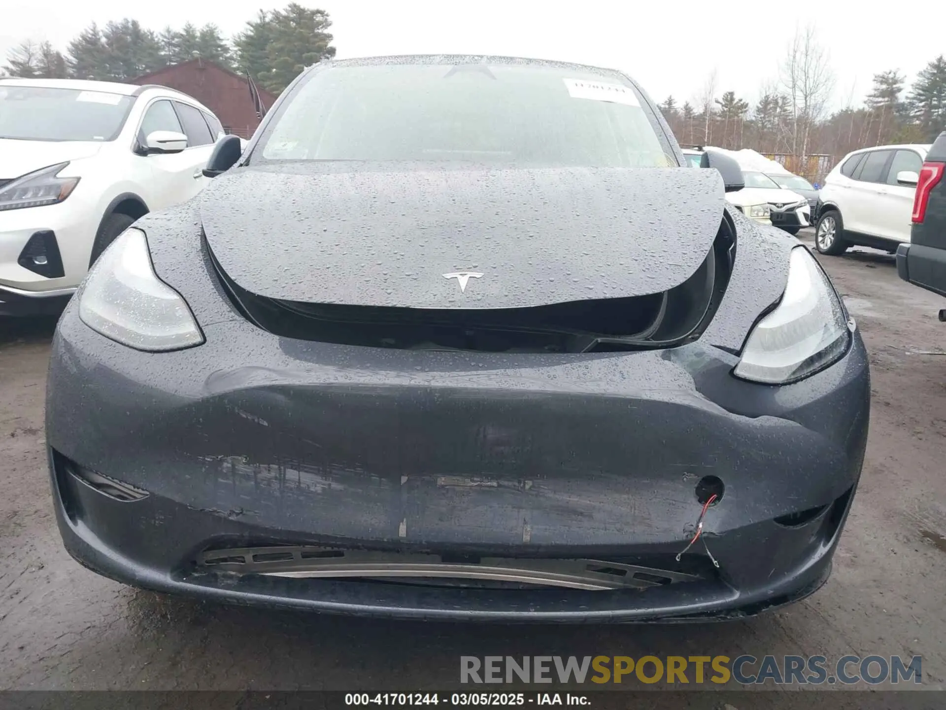 6 Photograph of a damaged car 7SAYGAEE6PF850027 TESLA MODEL Y 2023