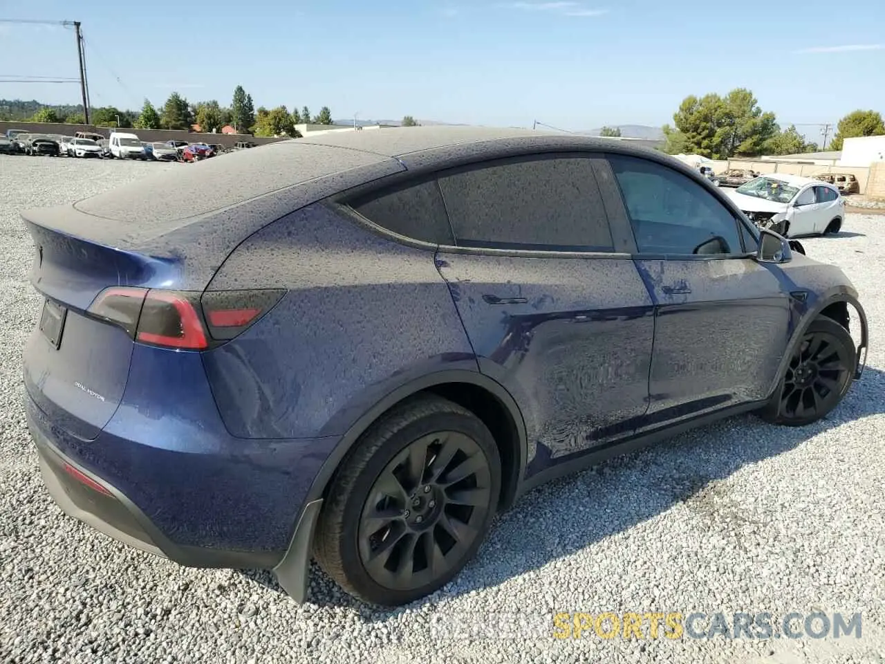 3 Photograph of a damaged car 7SAYGAEE7PF596165 TESLA MODEL Y 2023
