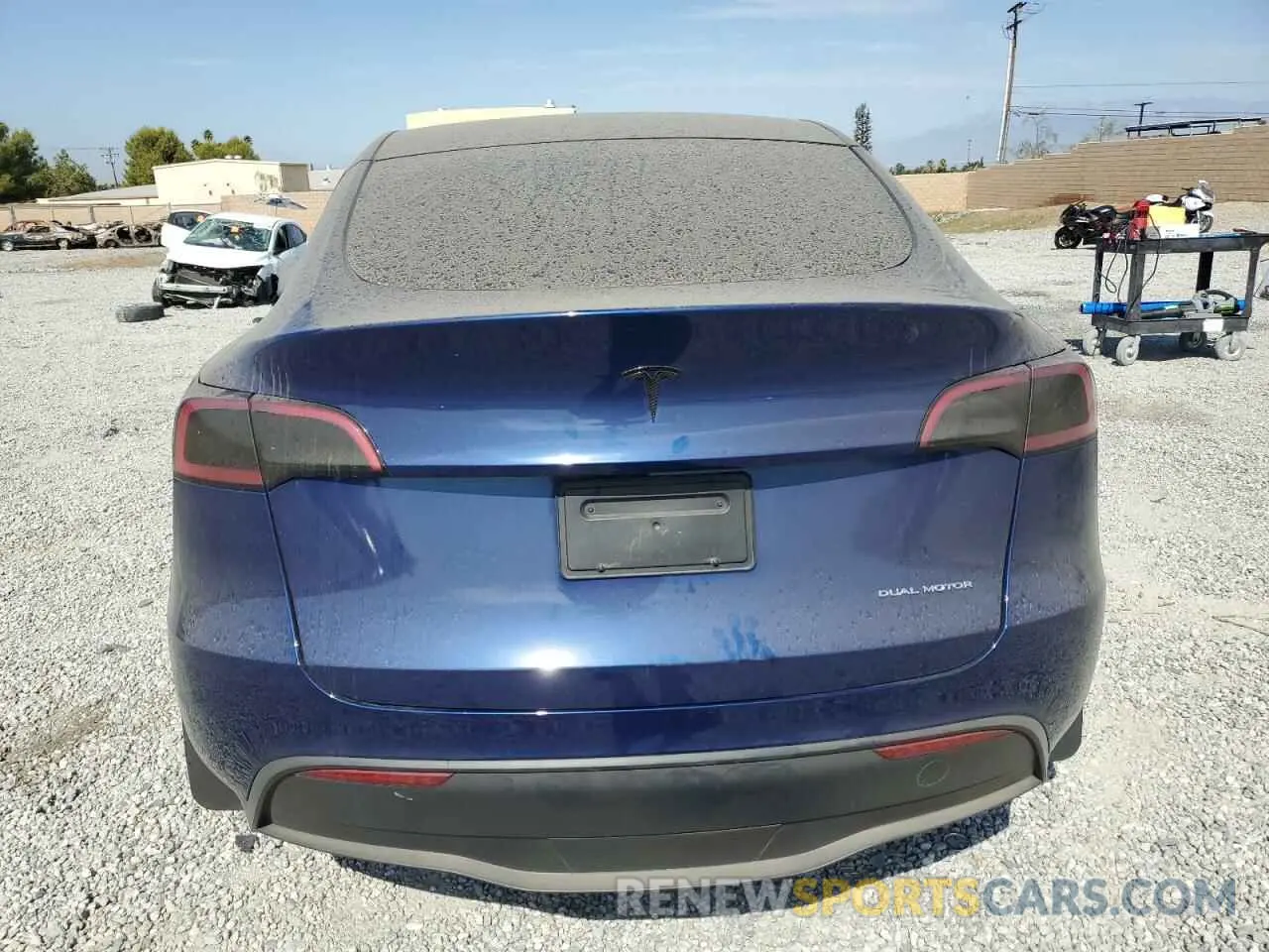 6 Photograph of a damaged car 7SAYGAEE7PF596165 TESLA MODEL Y 2023