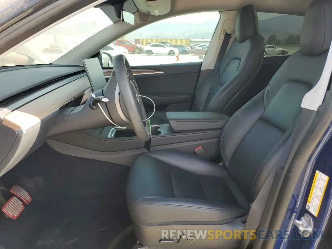 7 Photograph of a damaged car 7SAYGAEE7PF596165 TESLA MODEL Y 2023