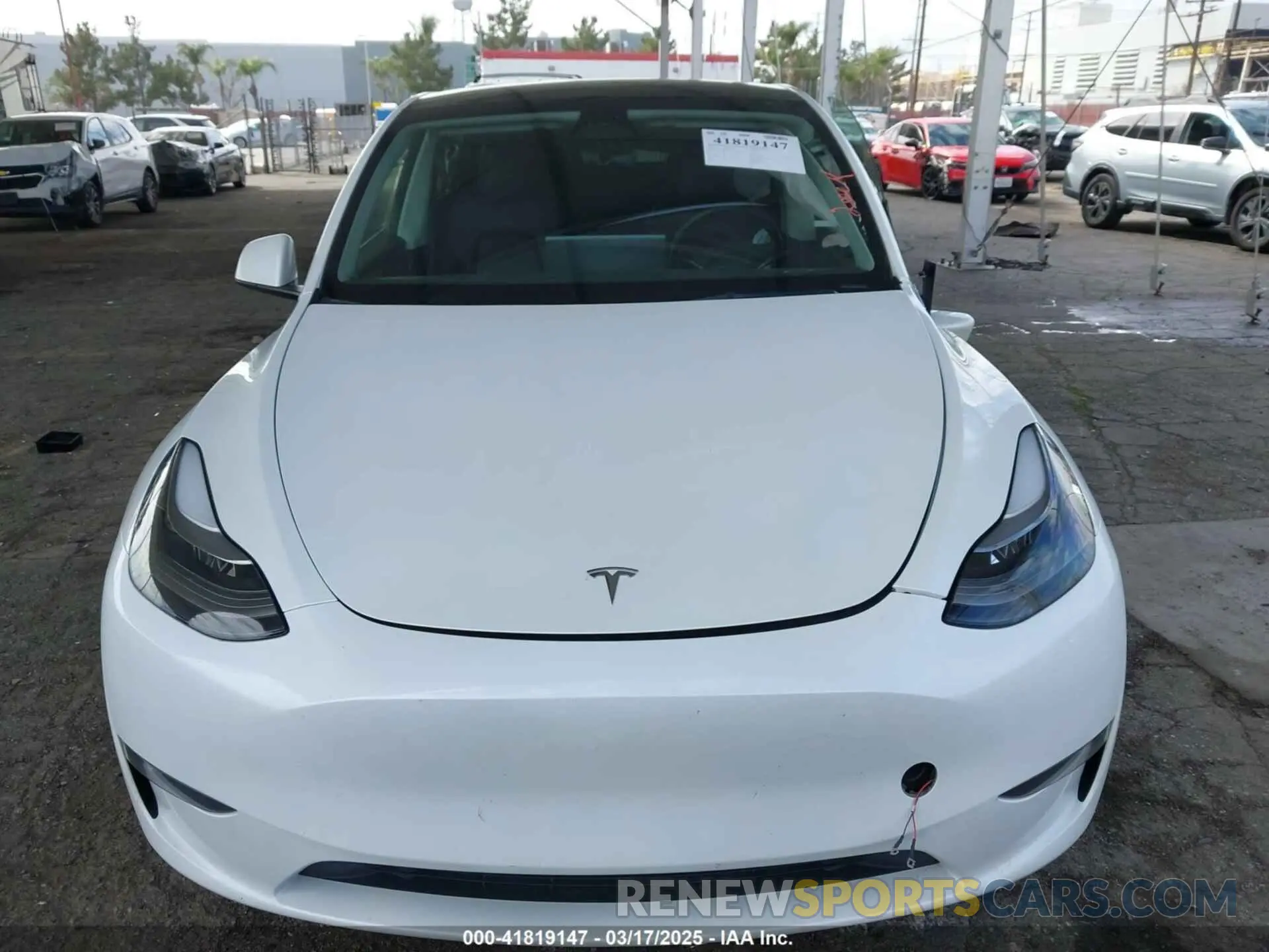 12 Photograph of a damaged car 7SAYGAEE7PF607195 TESLA MODEL Y 2023
