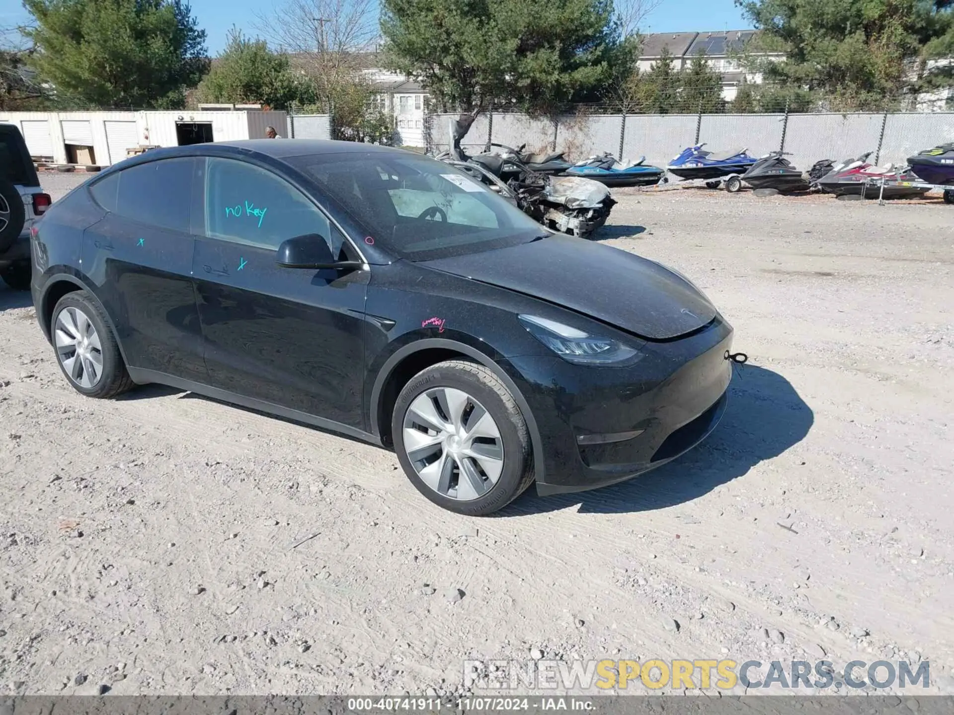 1 Photograph of a damaged car 7SAYGAEE7PF613000 TESLA MODEL Y 2023