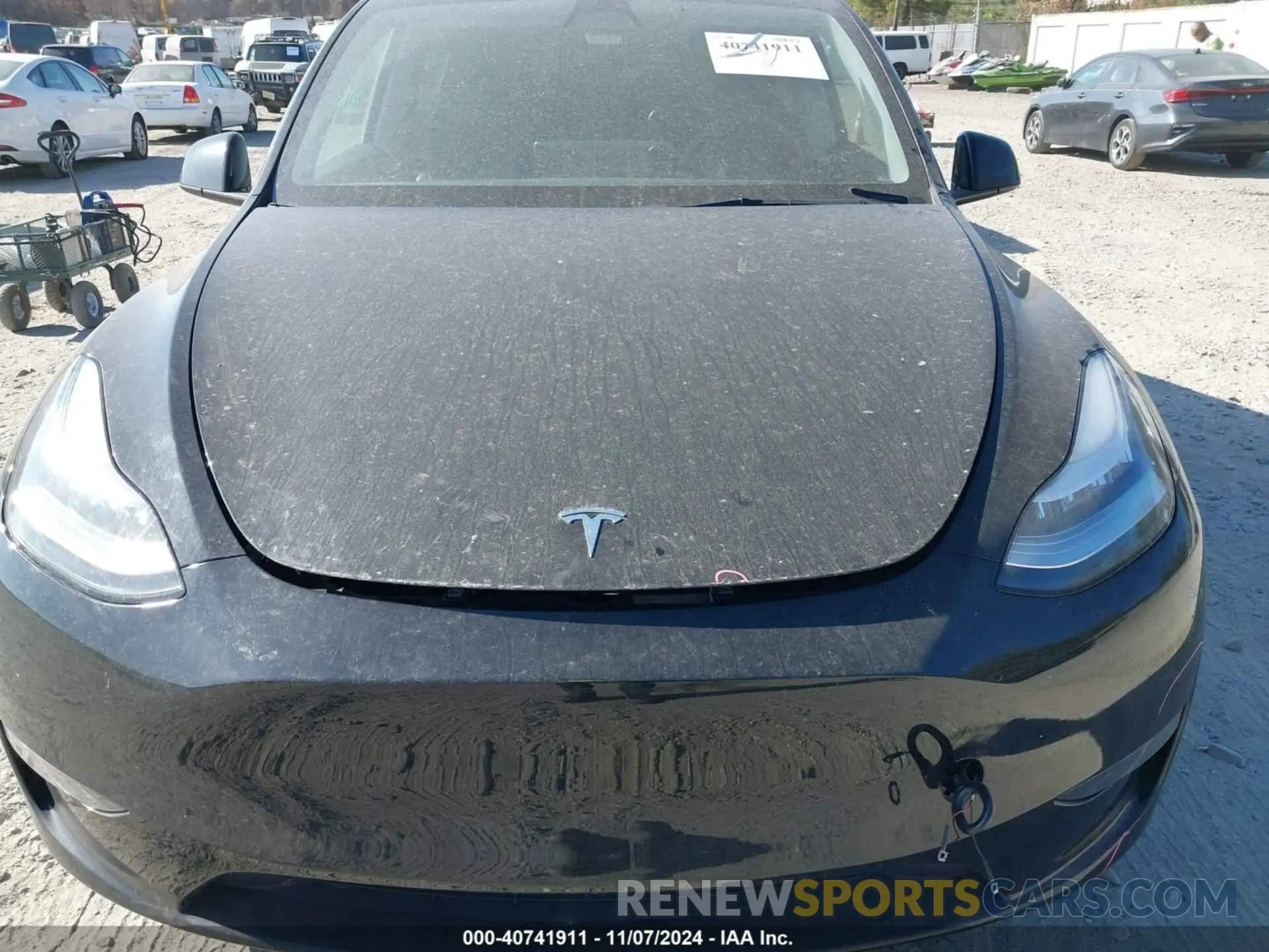 10 Photograph of a damaged car 7SAYGAEE7PF613000 TESLA MODEL Y 2023