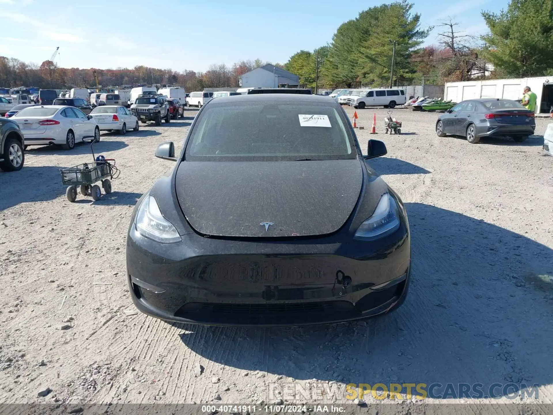 12 Photograph of a damaged car 7SAYGAEE7PF613000 TESLA MODEL Y 2023