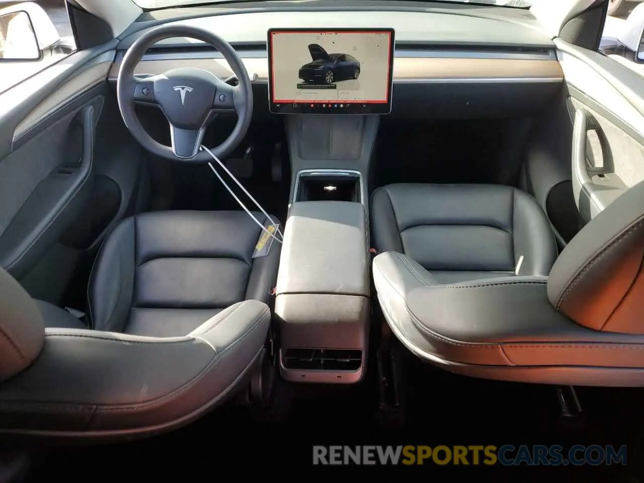 8 Photograph of a damaged car 7SAYGAEE7PF619170 TESLA MODEL Y 2023