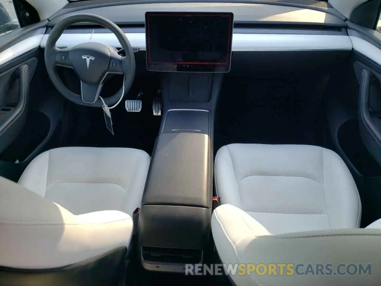 8 Photograph of a damaged car 7SAYGAEE7PF662911 TESLA MODEL Y 2023