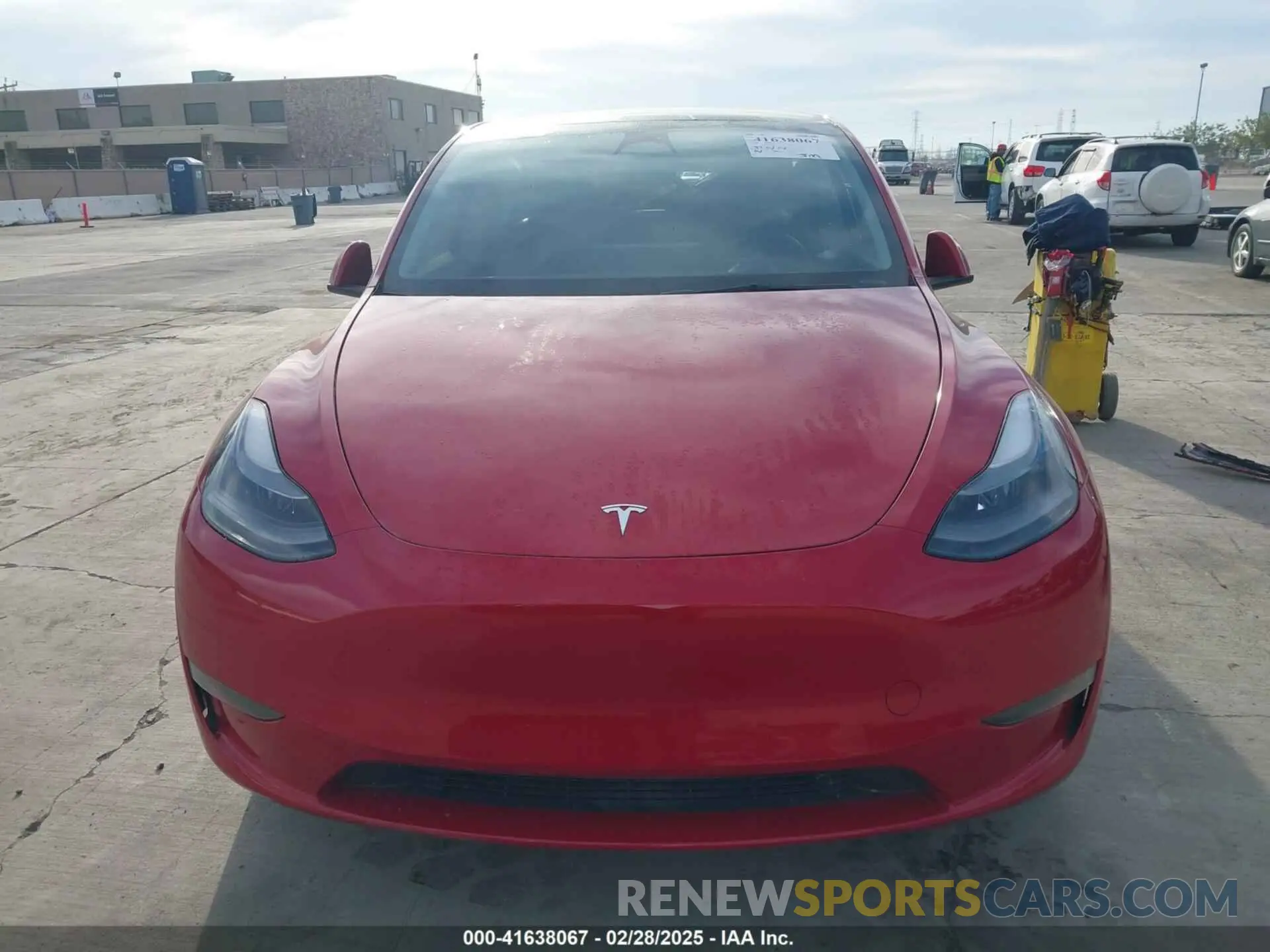 12 Photograph of a damaged car 7SAYGAEE7PF713761 TESLA MODEL Y 2023