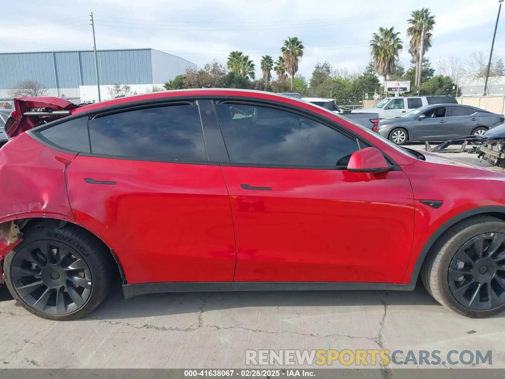 13 Photograph of a damaged car 7SAYGAEE7PF713761 TESLA MODEL Y 2023