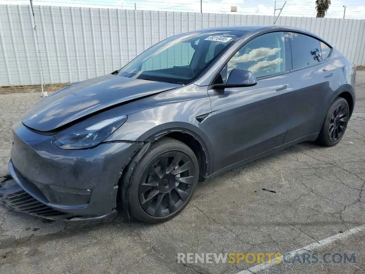1 Photograph of a damaged car 7SAYGAEE7PF714828 TESLA MODEL Y 2023