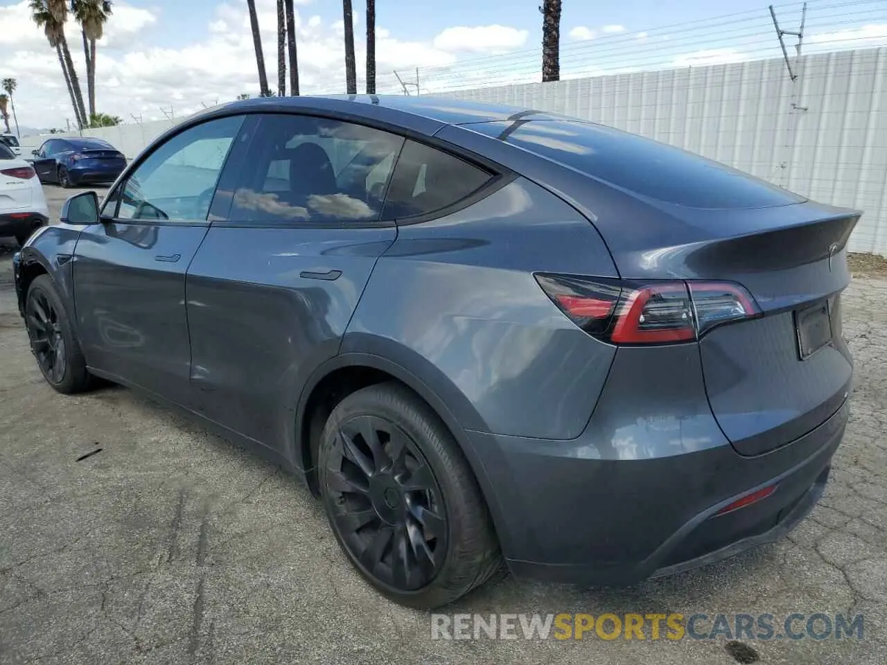 2 Photograph of a damaged car 7SAYGAEE7PF714828 TESLA MODEL Y 2023