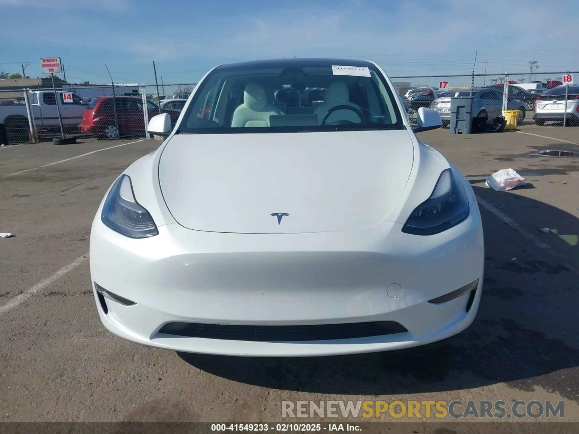 13 Photograph of a damaged car 7SAYGAEE7PF741155 TESLA MODEL Y 2023