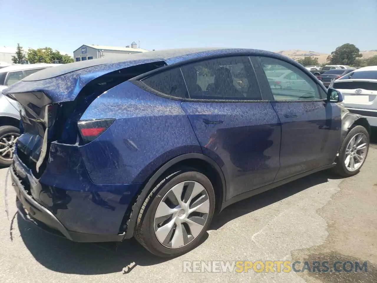 3 Photograph of a damaged car 7SAYGAEE7PF742466 TESLA MODEL Y 2023