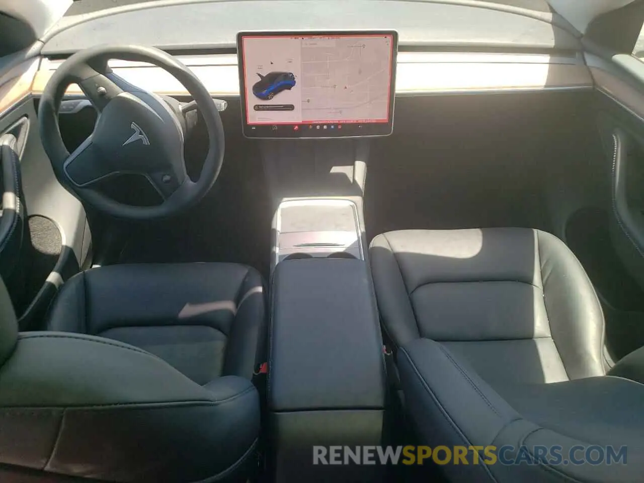 8 Photograph of a damaged car 7SAYGAEE7PF742466 TESLA MODEL Y 2023