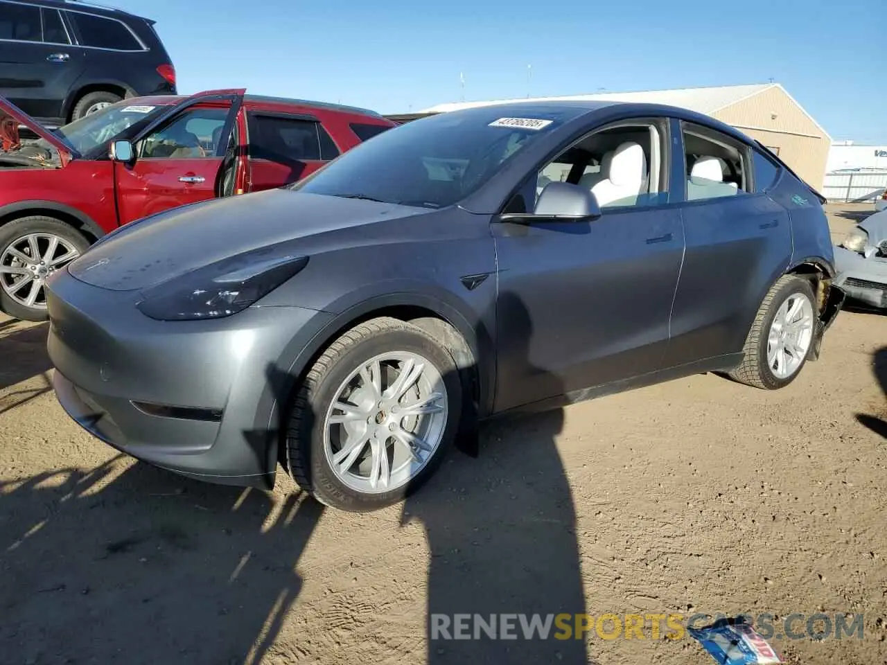 1 Photograph of a damaged car 7SAYGAEE7PF798438 TESLA MODEL Y 2023