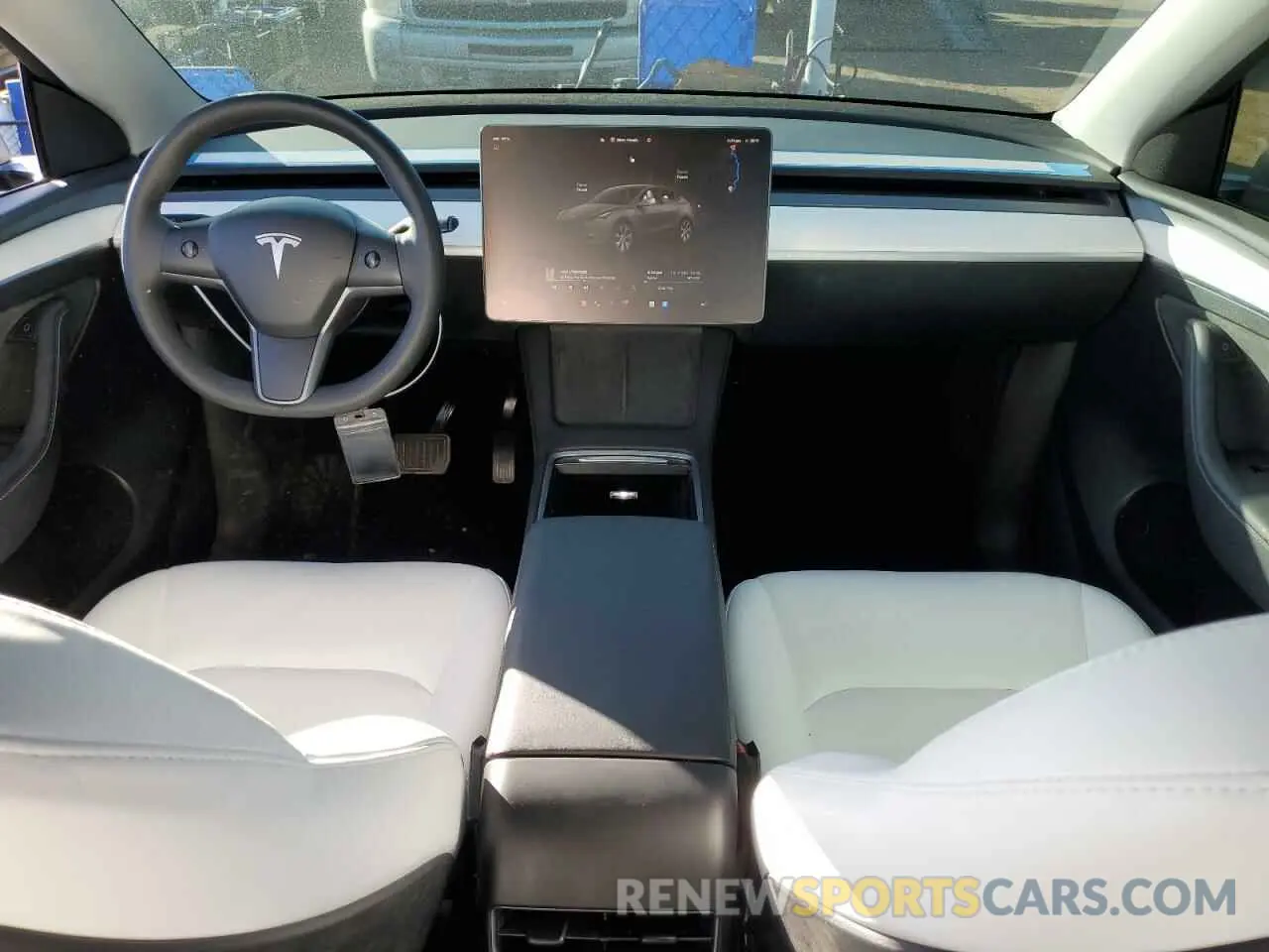 8 Photograph of a damaged car 7SAYGAEE7PF798438 TESLA MODEL Y 2023
