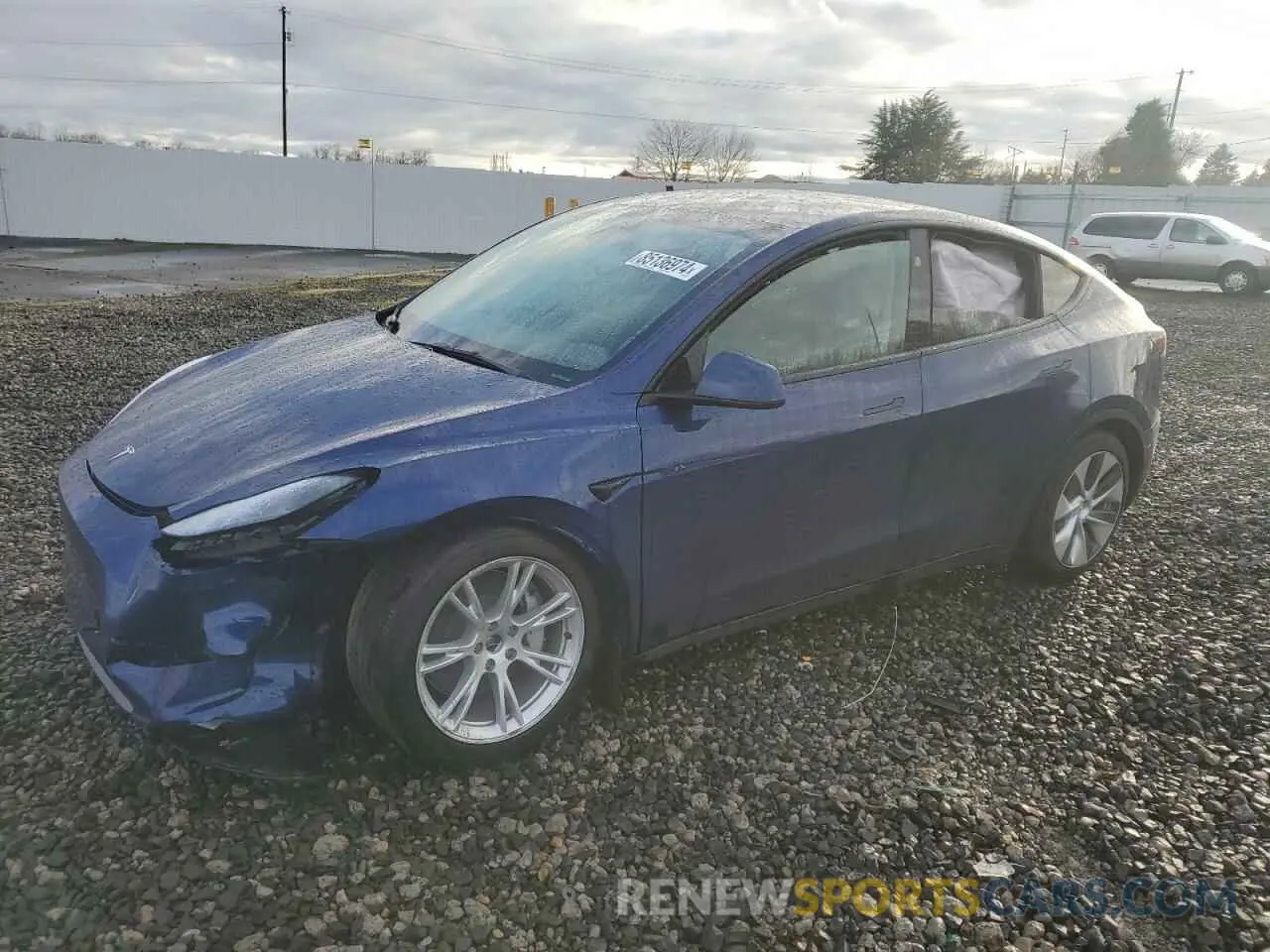 1 Photograph of a damaged car 7SAYGAEE7PF824973 TESLA MODEL Y 2023