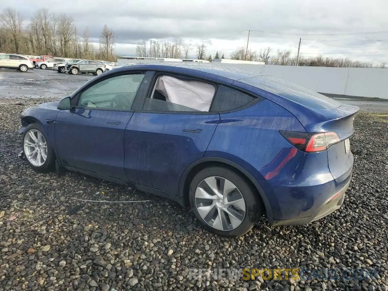 2 Photograph of a damaged car 7SAYGAEE7PF824973 TESLA MODEL Y 2023