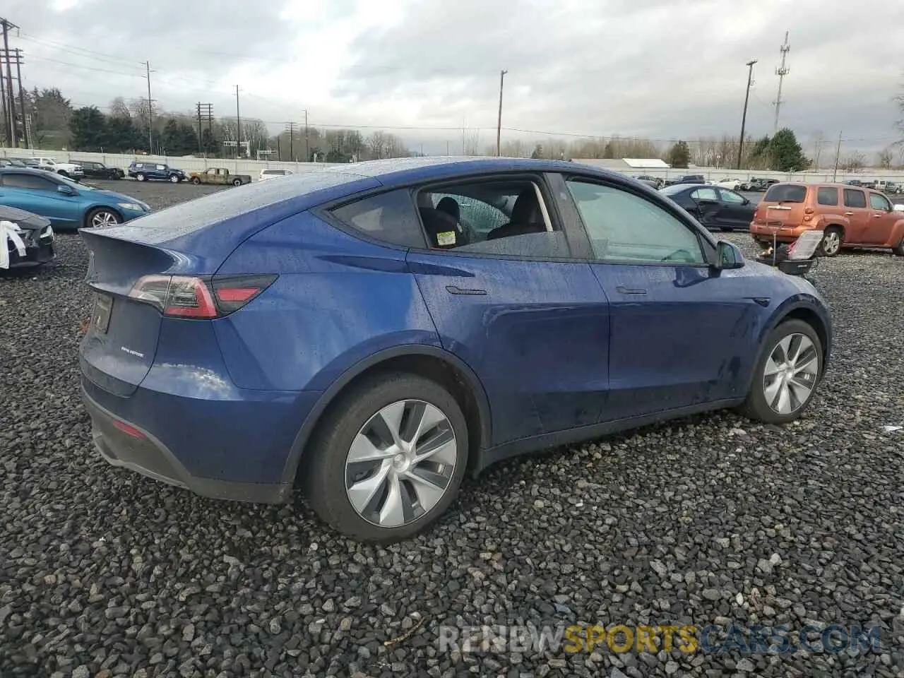 3 Photograph of a damaged car 7SAYGAEE7PF824973 TESLA MODEL Y 2023