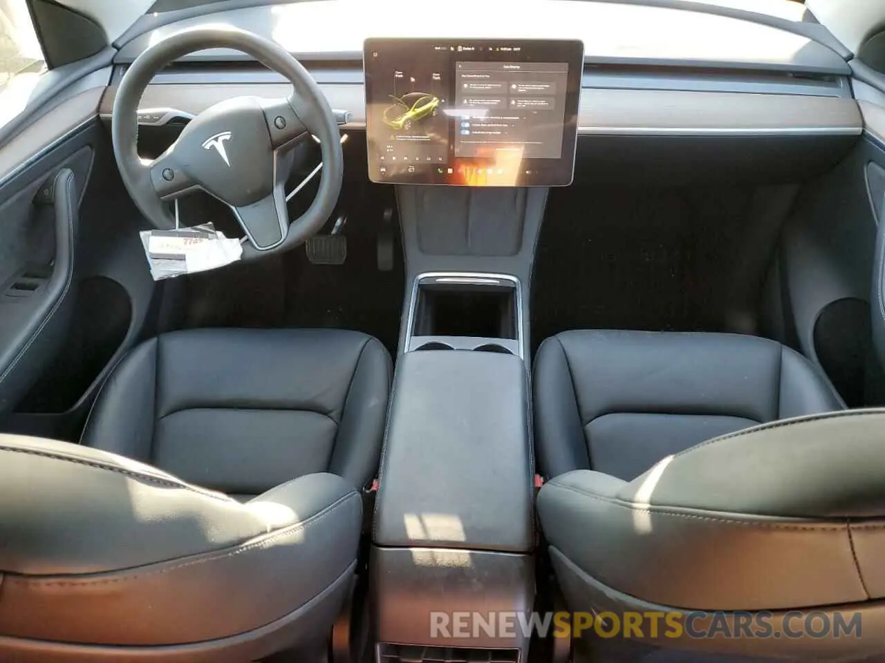 8 Photograph of a damaged car 7SAYGAEE7PF896899 TESLA MODEL Y 2023