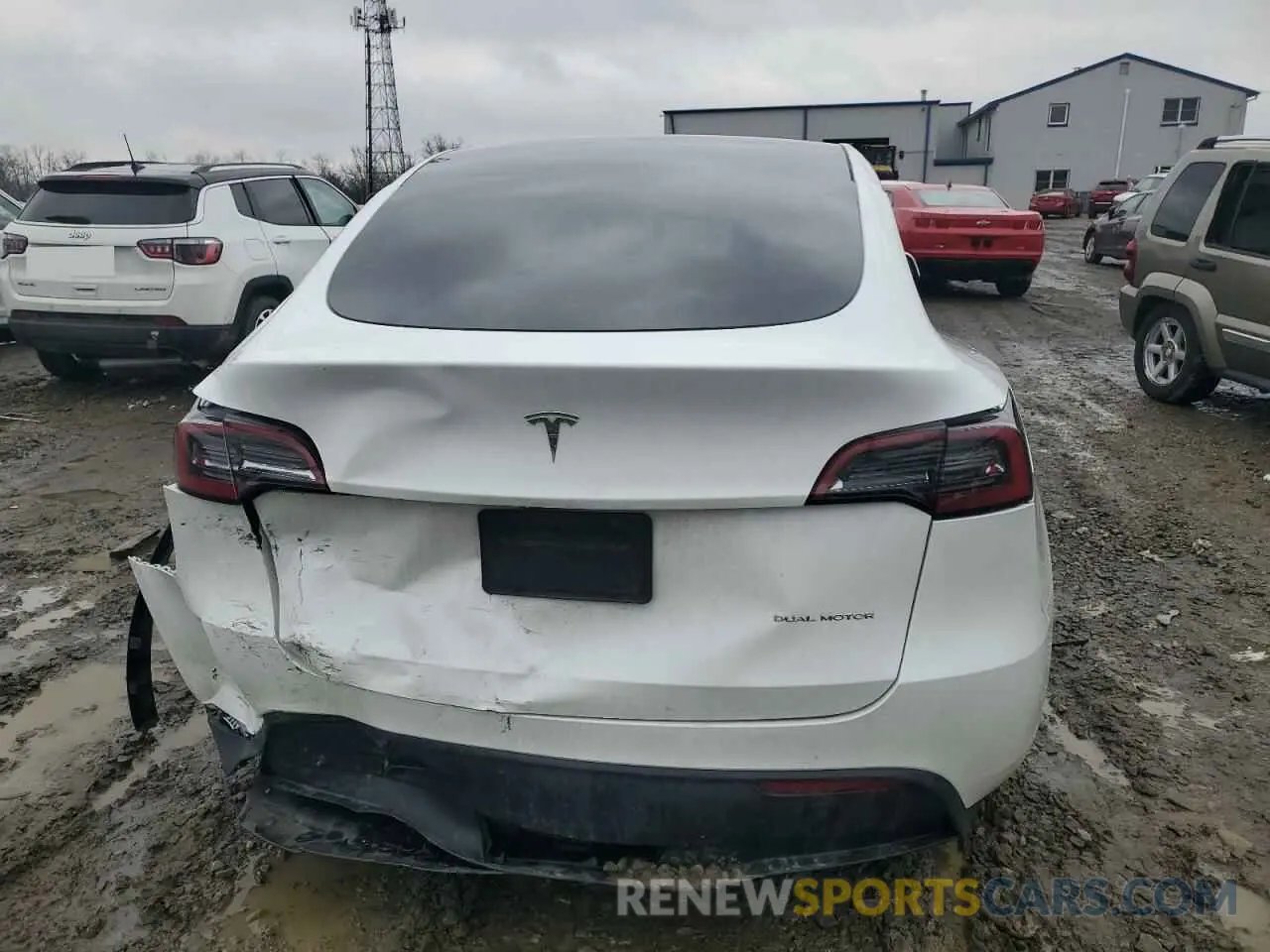 6 Photograph of a damaged car 7SAYGAEE7PF911417 TESLA MODEL Y 2023