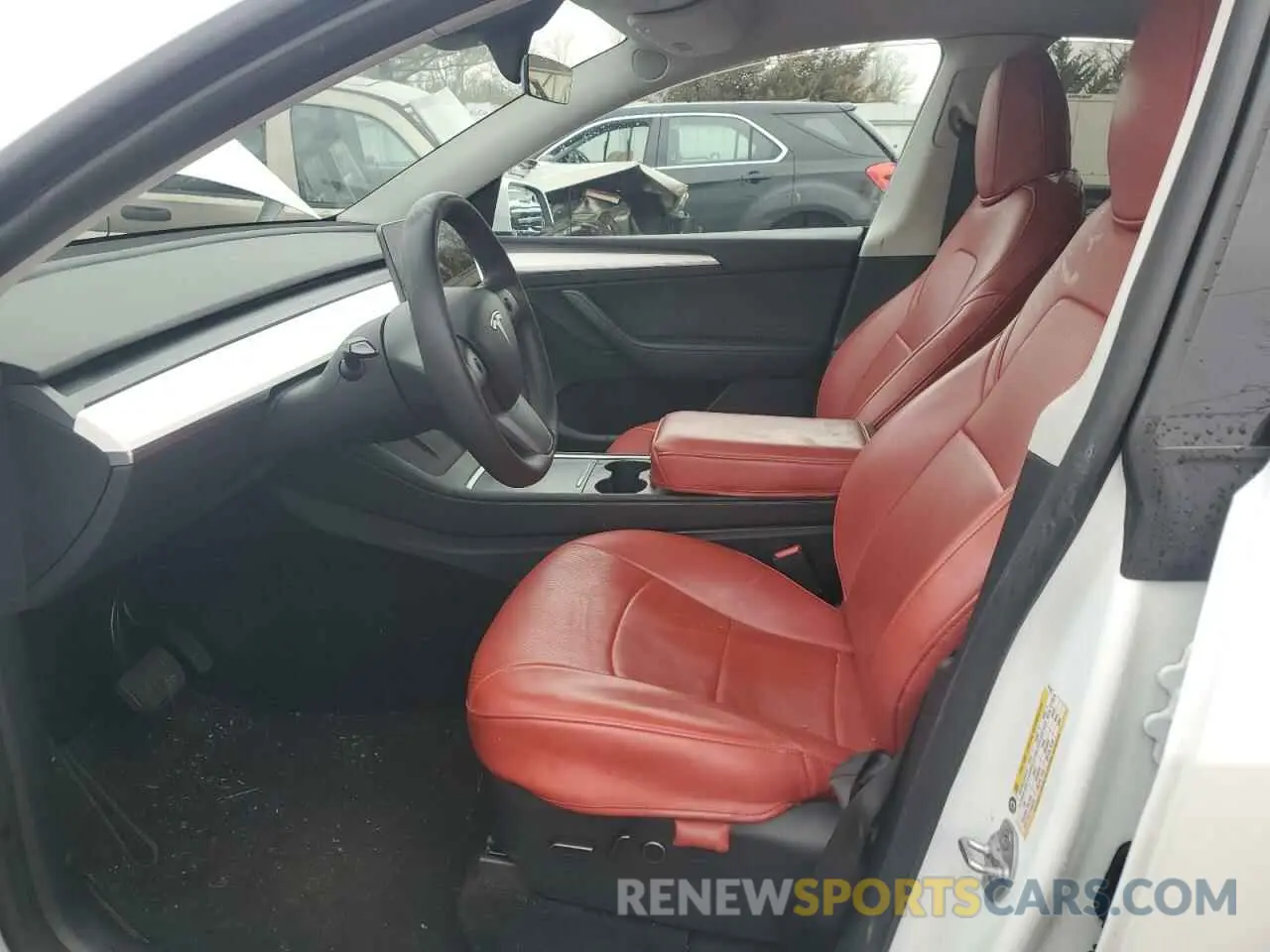 7 Photograph of a damaged car 7SAYGAEE7PF911417 TESLA MODEL Y 2023
