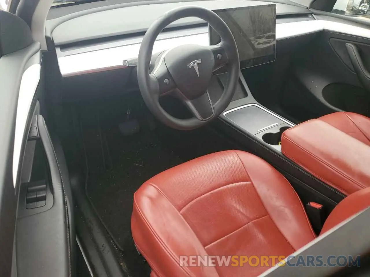 8 Photograph of a damaged car 7SAYGAEE7PF911417 TESLA MODEL Y 2023