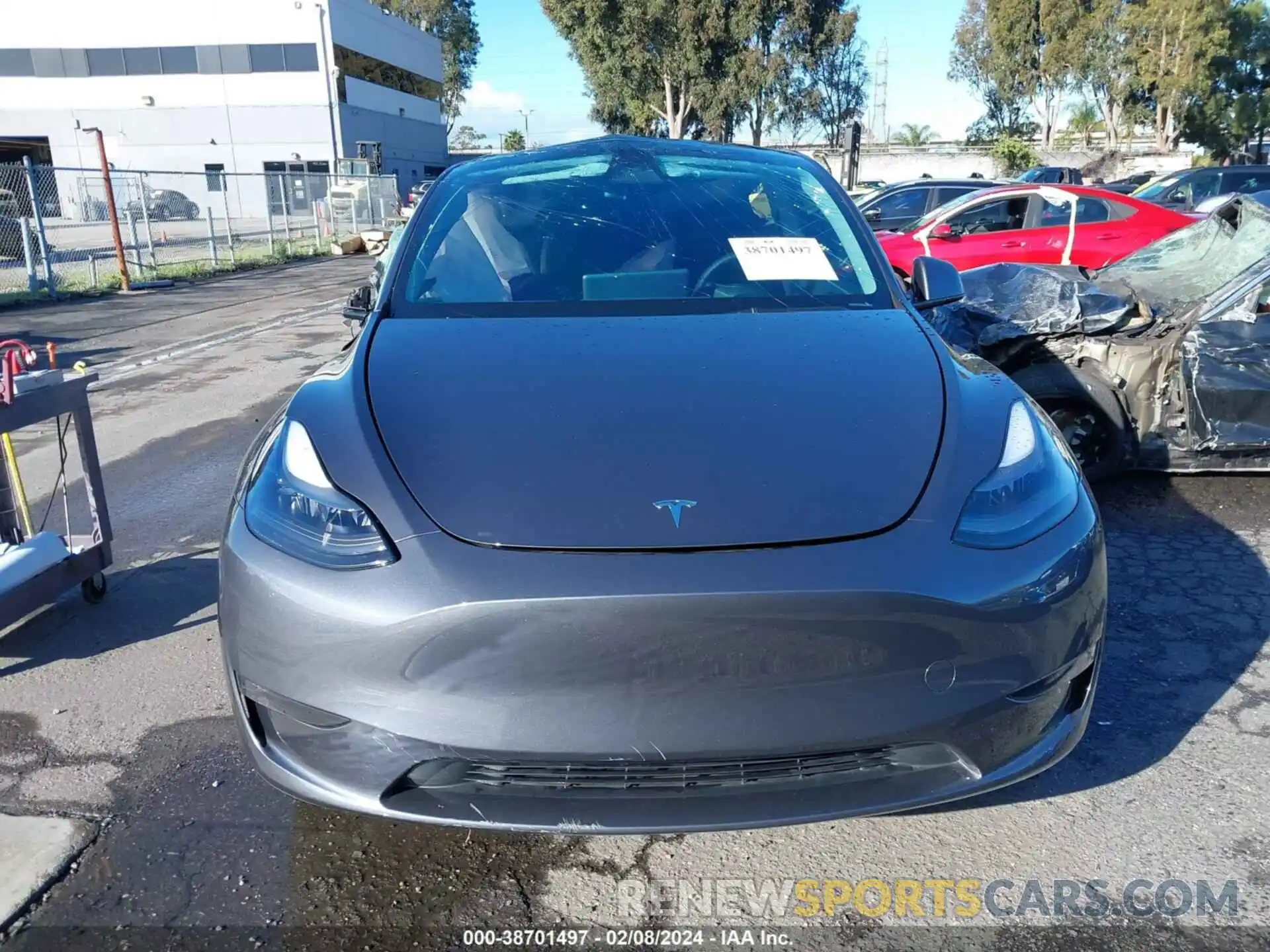 11 Photograph of a damaged car 7SAYGAEE7PF916777 TESLA MODEL Y 2023