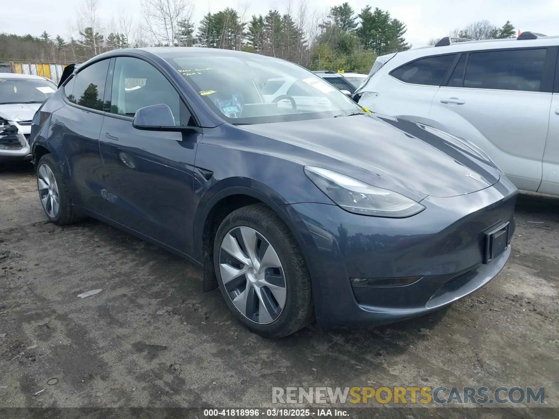 1 Photograph of a damaged car 7SAYGAEE7PF963324 TESLA MODEL Y 2023