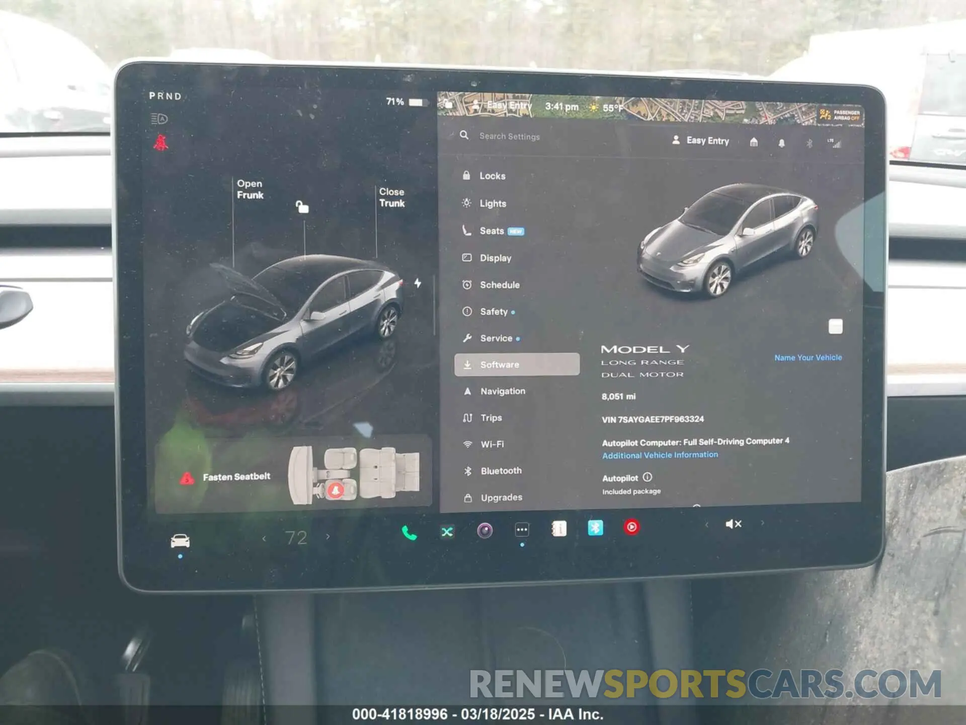 19 Photograph of a damaged car 7SAYGAEE7PF963324 TESLA MODEL Y 2023