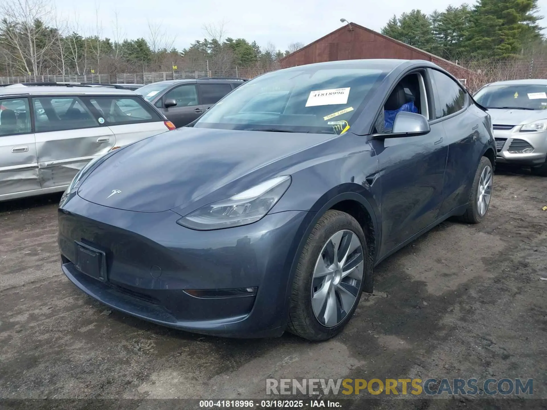 2 Photograph of a damaged car 7SAYGAEE7PF963324 TESLA MODEL Y 2023