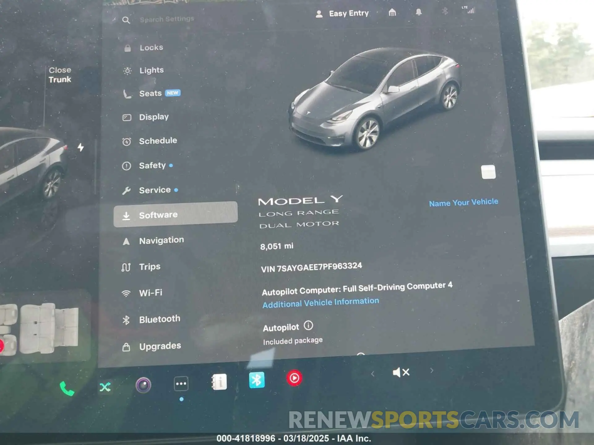 7 Photograph of a damaged car 7SAYGAEE7PF963324 TESLA MODEL Y 2023