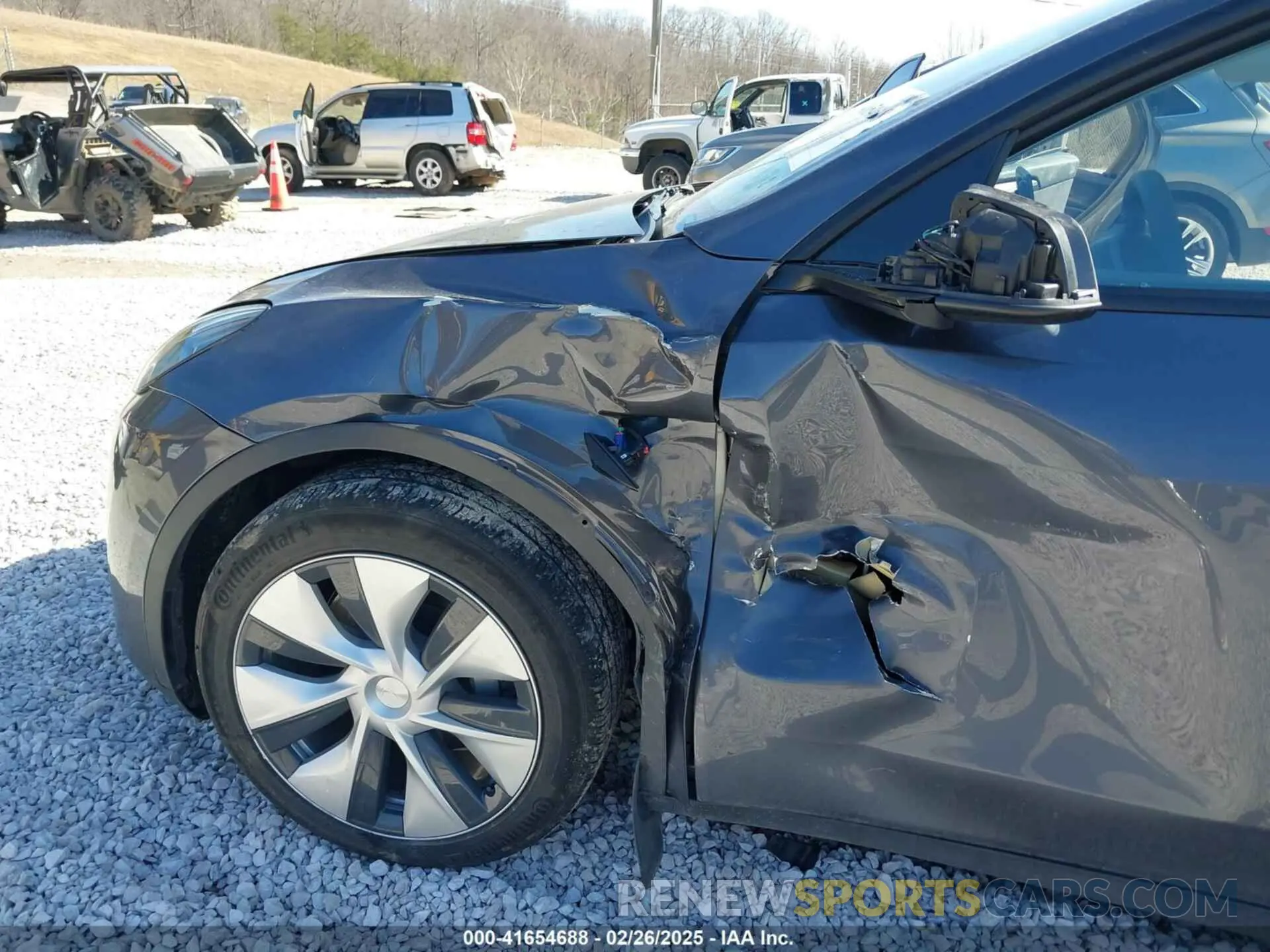 12 Photograph of a damaged car 7SAYGAEE7PF971620 TESLA MODEL Y 2023