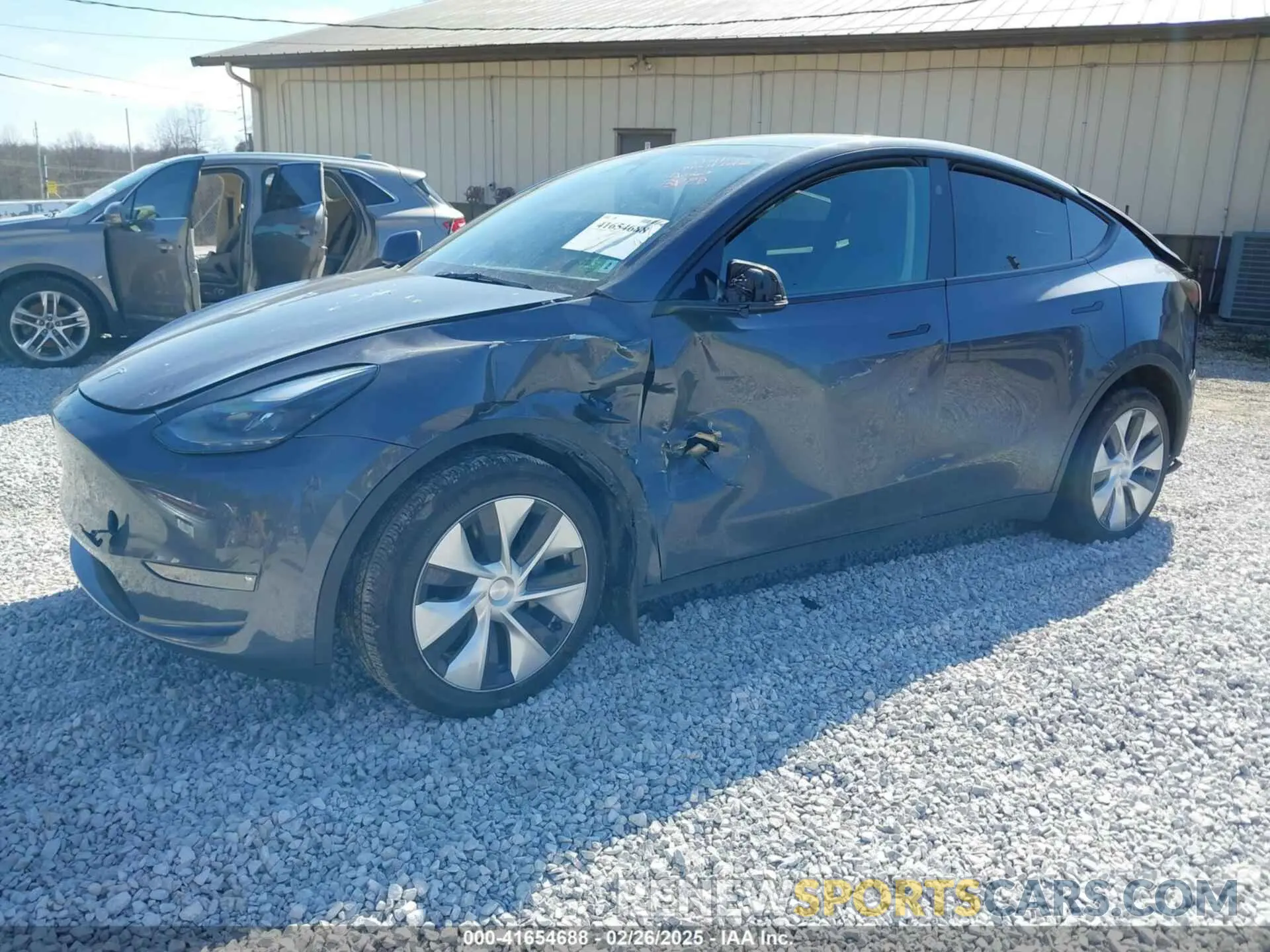 2 Photograph of a damaged car 7SAYGAEE7PF971620 TESLA MODEL Y 2023