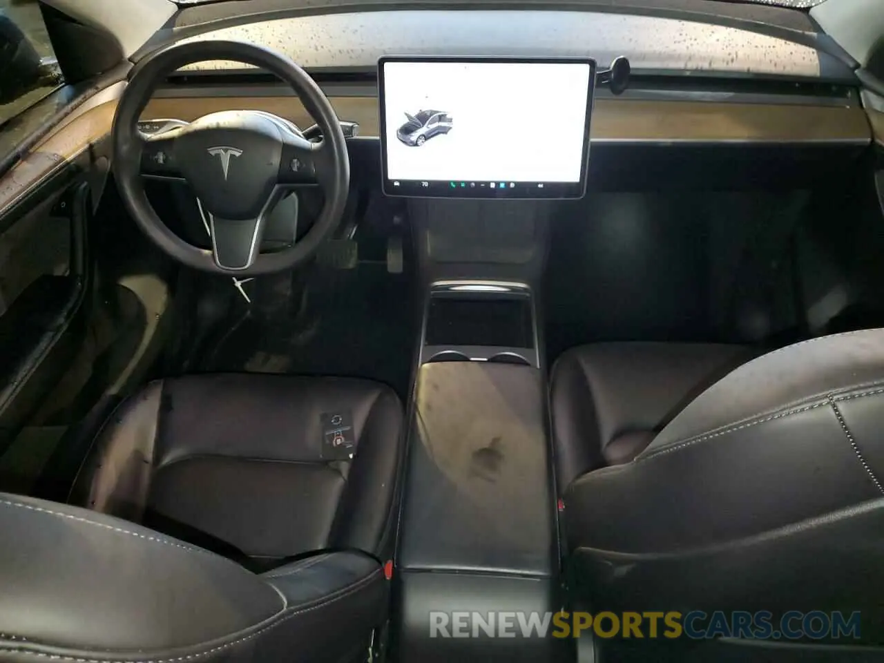 8 Photograph of a damaged car 7SAYGAEE8PF584641 TESLA MODEL Y 2023