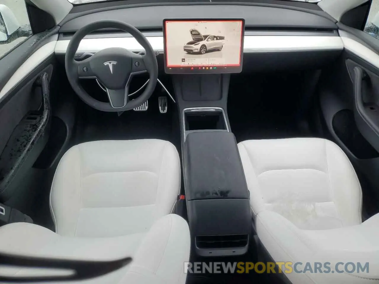 8 Photograph of a damaged car 7SAYGAEE8PF599740 TESLA MODEL Y 2023