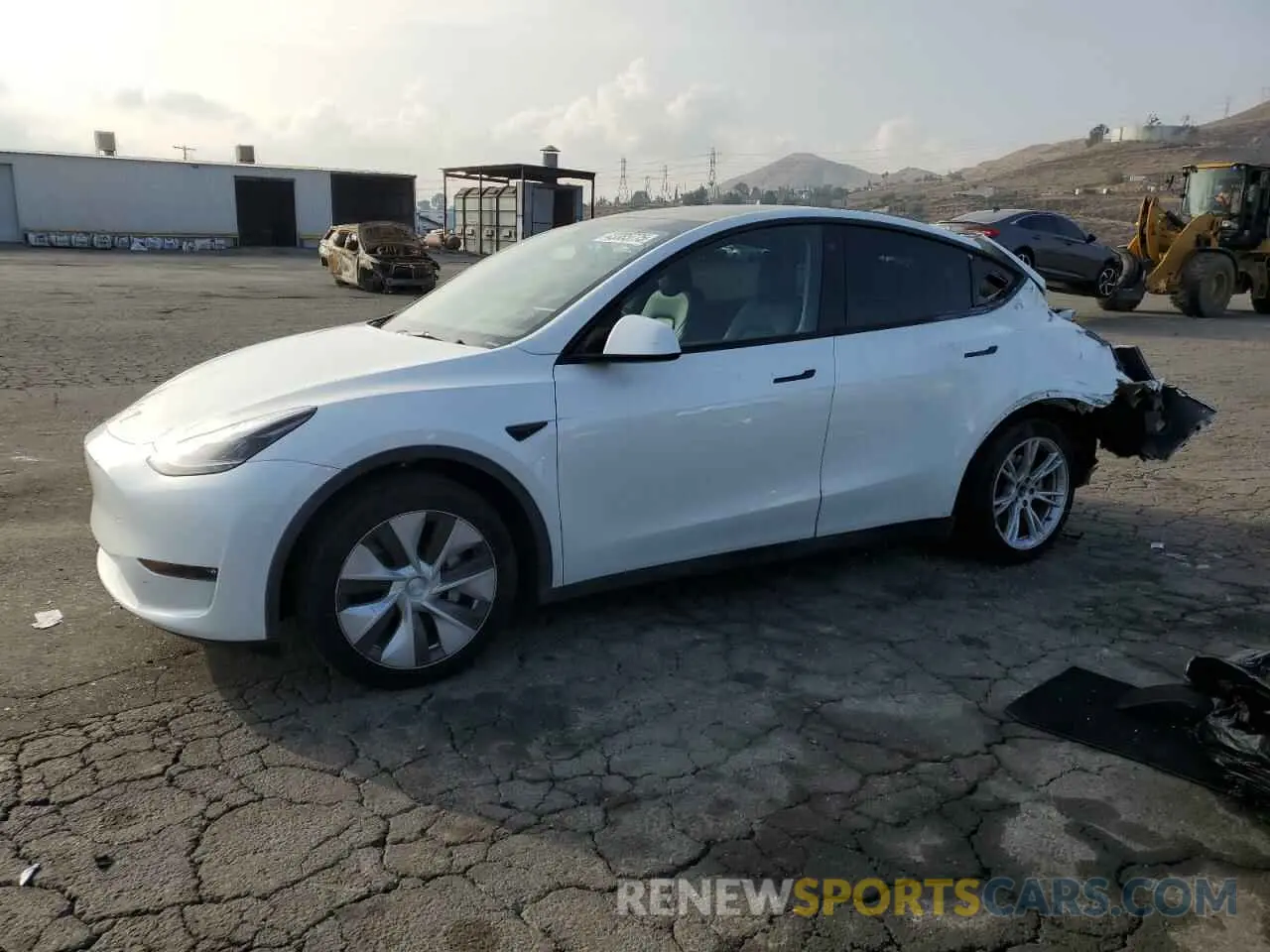 1 Photograph of a damaged car 7SAYGAEE8PF609151 TESLA MODEL Y 2023