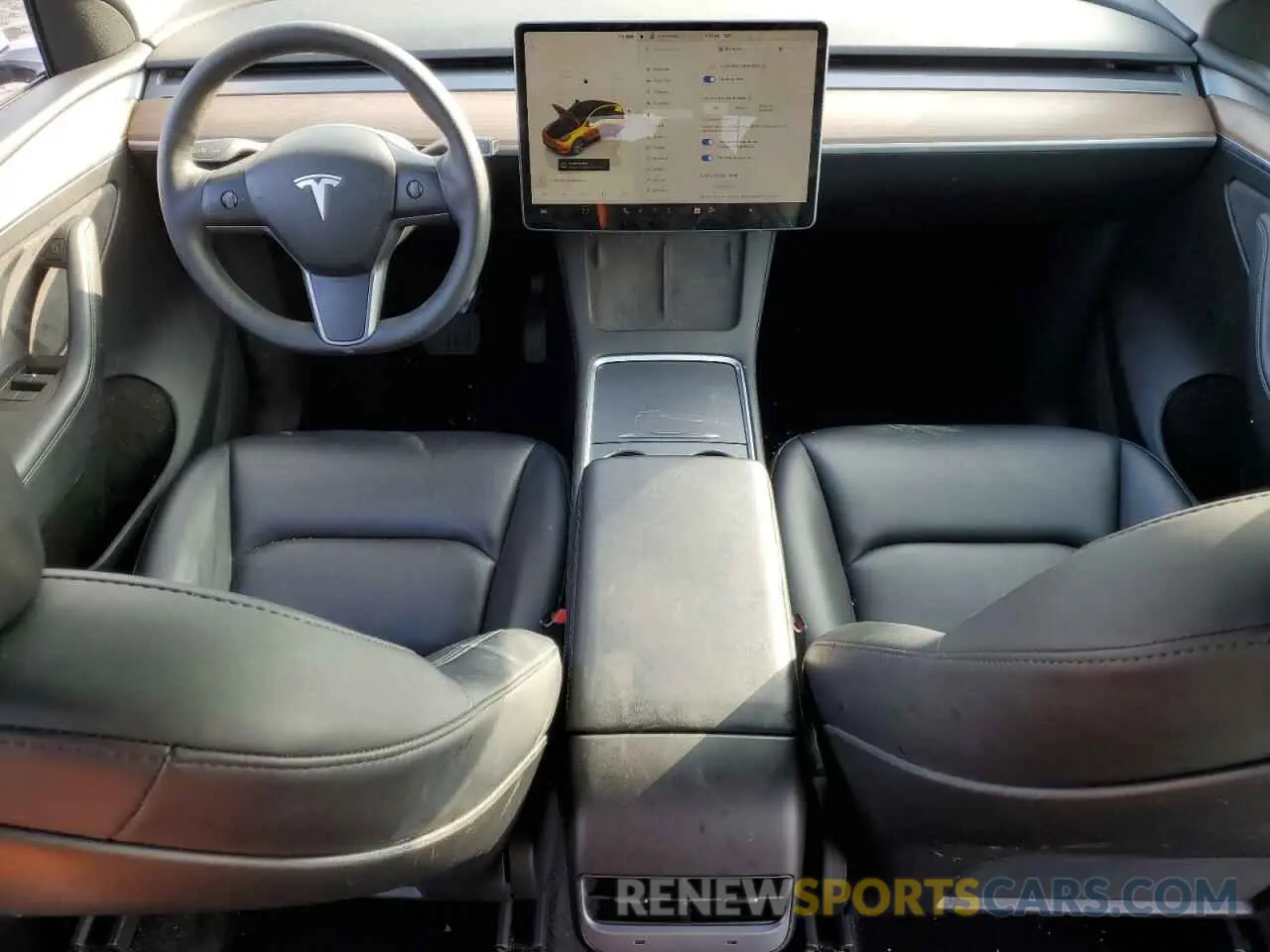 8 Photograph of a damaged car 7SAYGAEE8PF609151 TESLA MODEL Y 2023